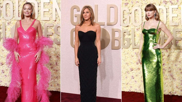 Outfits de las artistas en los Globos de Oro,2024.