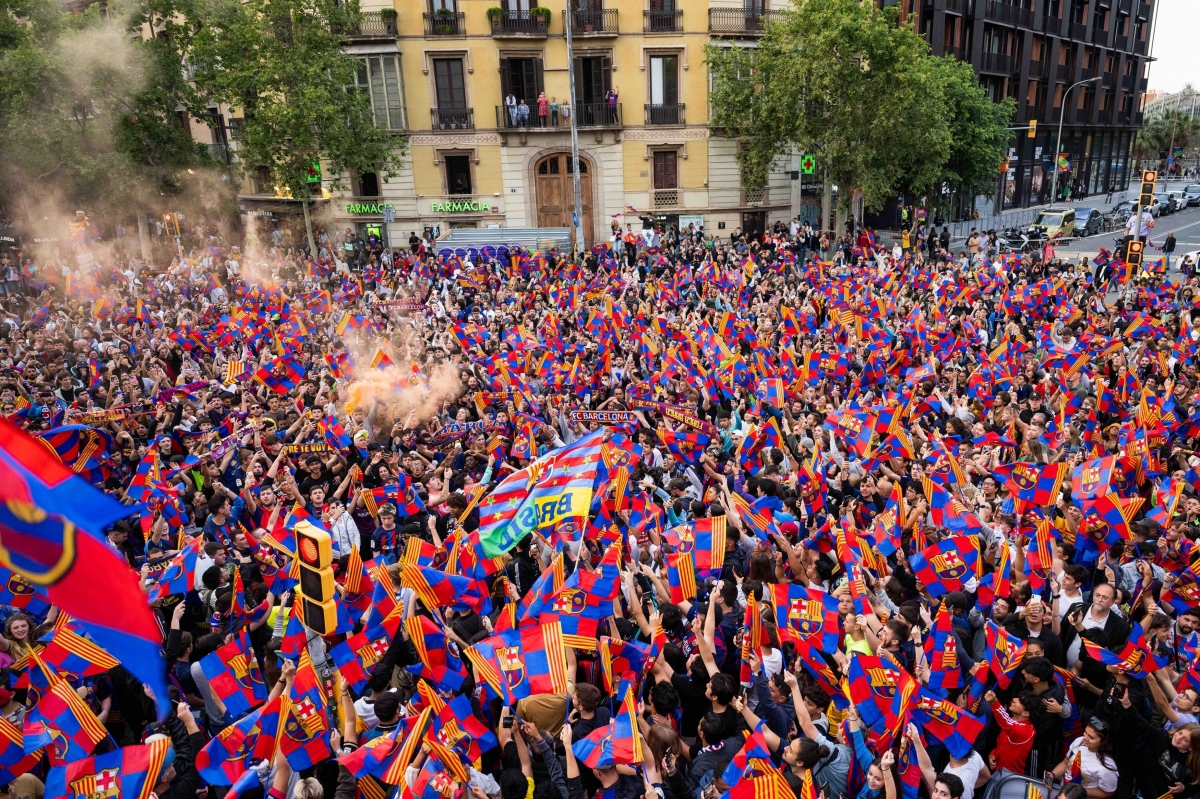 &ldquo;Rua&rdquo; 2026 del Bar&ccedil;a por Barcelona 
